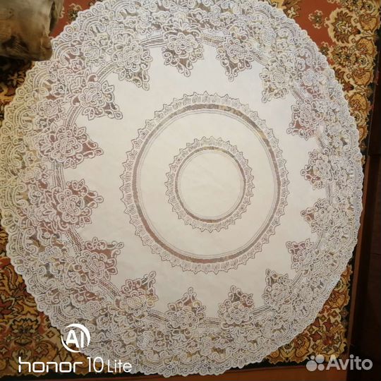 Скатерть круглая бу на круглый стол