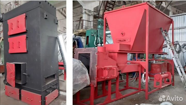 Котел водогрейный на щепе 250-300 GRV