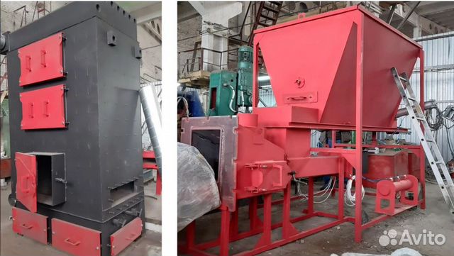 Котел водогрейный на щепе 250-300 GRV