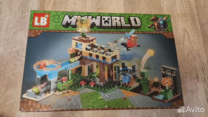 Lego реплика фирмы my world Minecraft