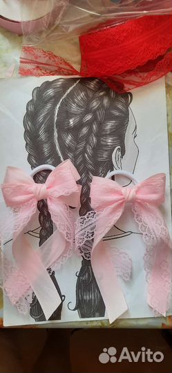 Бантики ручной работы