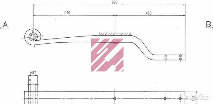 Полурессора ROR