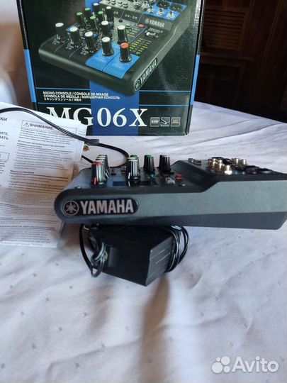 Микшерная консоль yamaha mg 06x