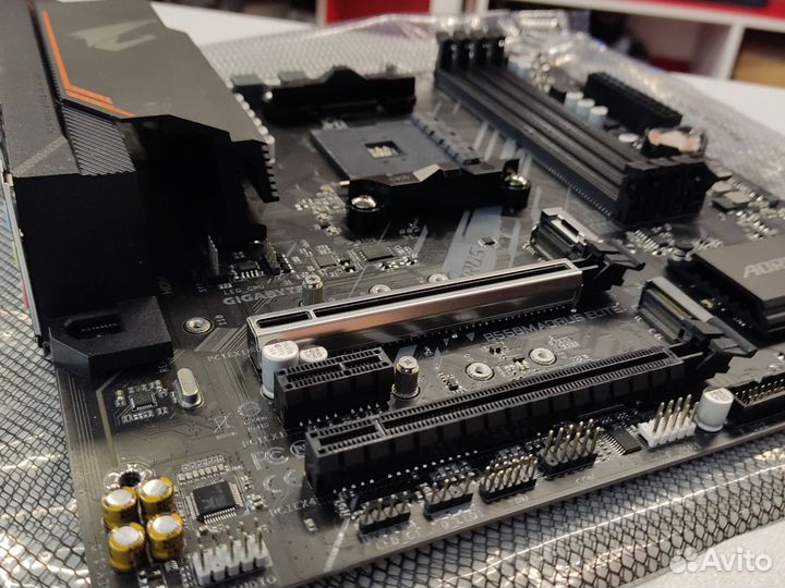 Материнская плата b550m aorus elite с дефектом
