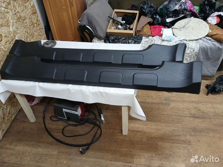 Накладки на пороги ваз 2121 нива