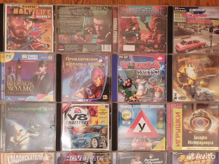 Компьютерные игры для пк на CD и DVD дисках
