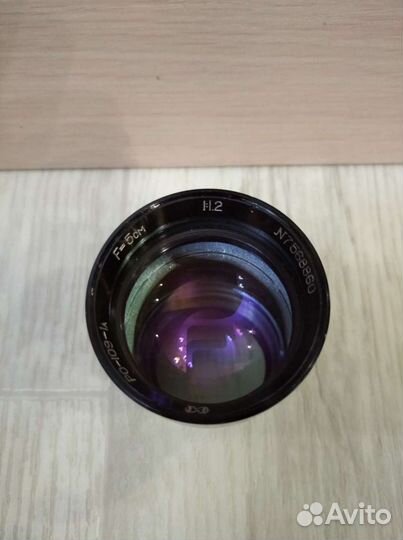 Объектив кинопроекционный PO-109-1a, F5см