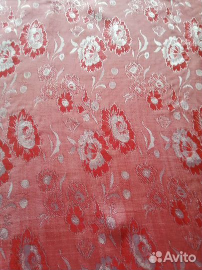 Скатерть шелк винтаж