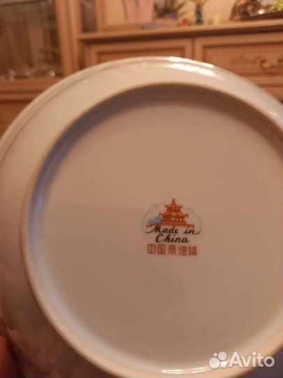 Набор салатников.Китайский фарфор 1975г