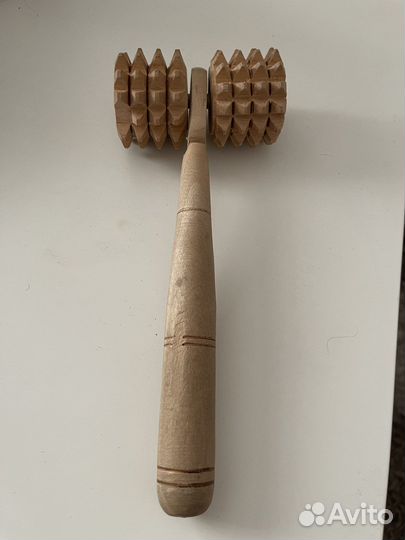 Ролик массажный деревянный