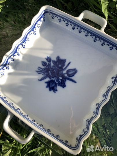 Поднос фарфор