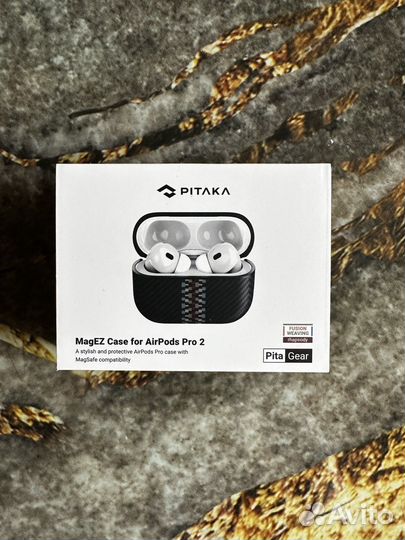 Чехол Pitaka MagEZ Case AirPods Pro/Pro 2 MagSafe