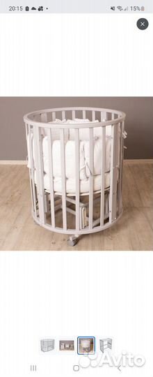 Детская кроватка трансформер 7 в 1