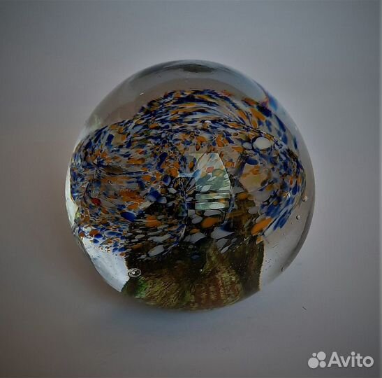 Пресс - папье шар из муранского стекла