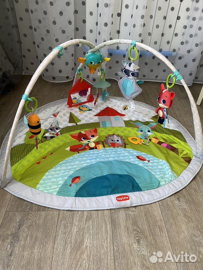 Развивающий коврик tiny love солнечная полянка