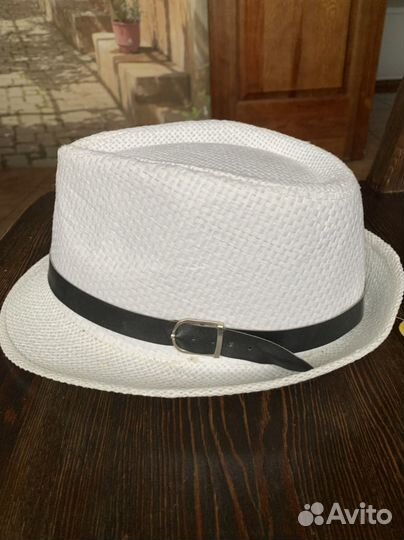 Соломенная шляпа мужская