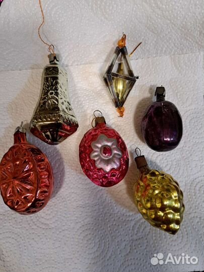 Елочные игрушки СССР