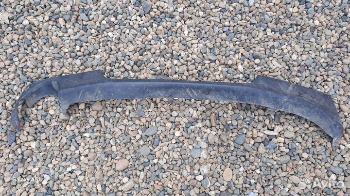 Накладка на задний бампер Мазда 3 BK sport