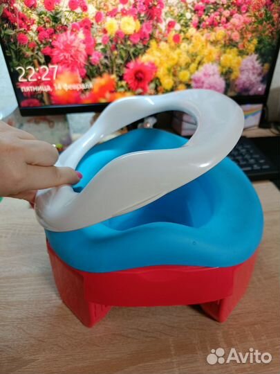 Горшок складной дорожный Roxy-kids 3 в 1