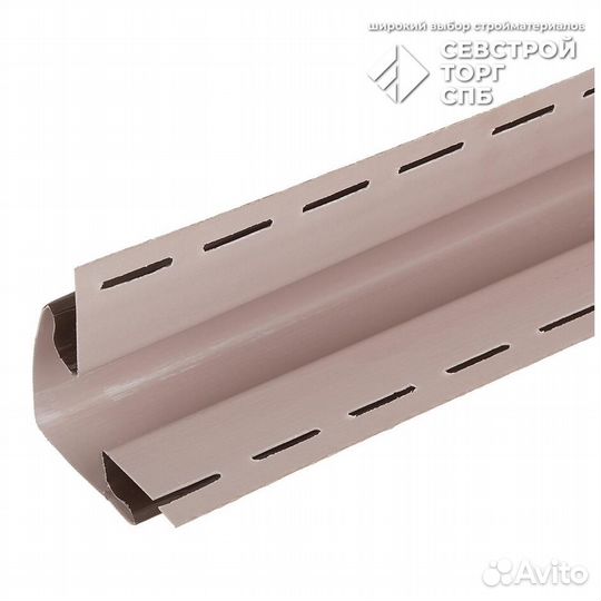 Угол наружный Nordside 3050 мм темно-коричневый