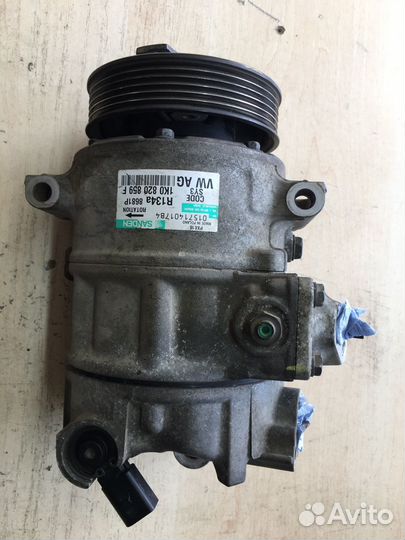 Компрессор кондиционера passat б6