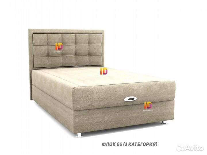 Кровать с матрасом Юля Модерн 120х200 (дд)