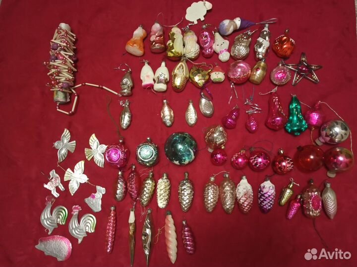 Ёлочные игрушки СССР