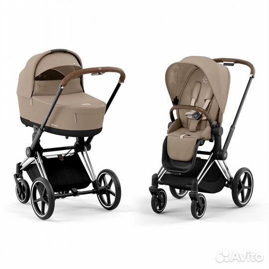 Детская коляска 2 в 1 Cybex Priam IV Cozy Beige