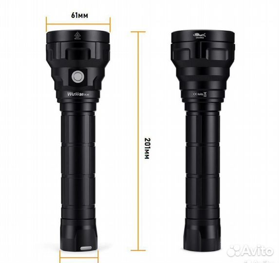 Подводный фонарь Wurkkos DL40