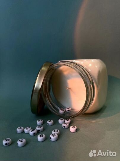 Свеча с посланием