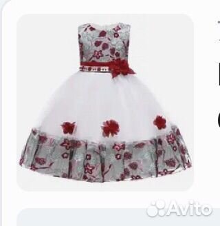 Платье для девочки 122