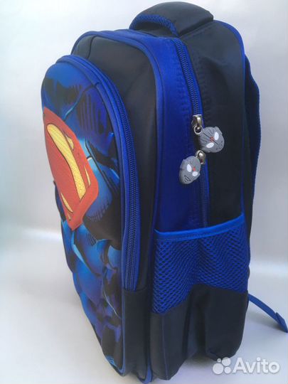 Рюкзак школьный 3D Супермен (новый)