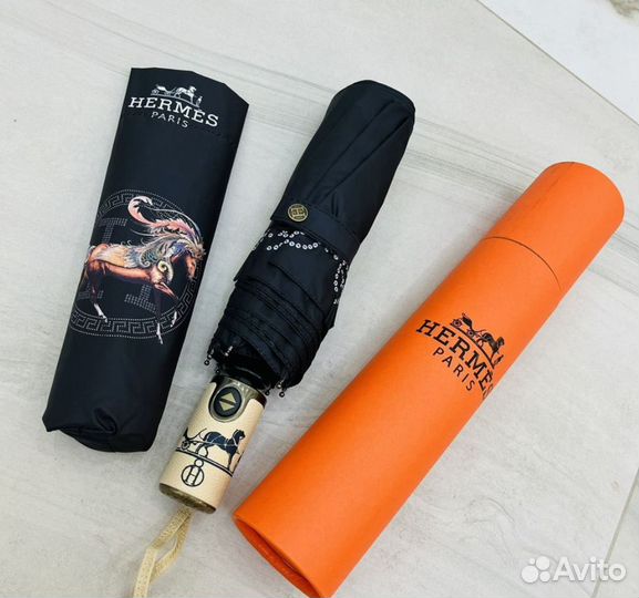 Зонт Hermes в брэндовой колбе