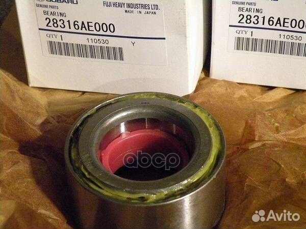 Подшипник ступичный передний оригинал 100 2831