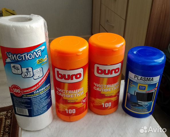 Салфетки чистящие для экранов