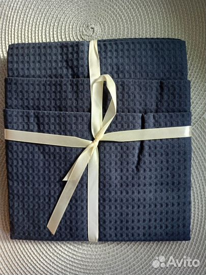 Набор кухонных полотенец 3 штуки хлопок новые