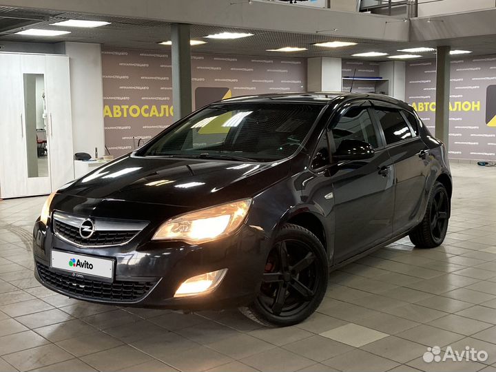 Opel Astra 1.6 AT, 2011, 178 000 км