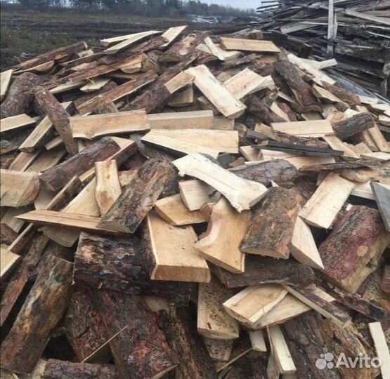 Дрова горбыль пиленый