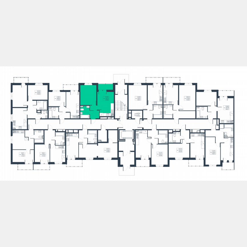 1-к. квартира, 35,6 м², 1/8 эт.