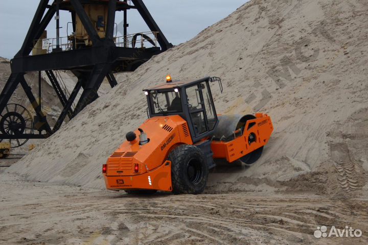 Аренда грунтого катка 14тонн