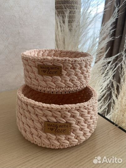 Корзины из джута