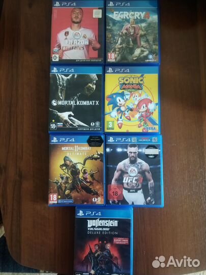 Игры для приставок ps4 бу