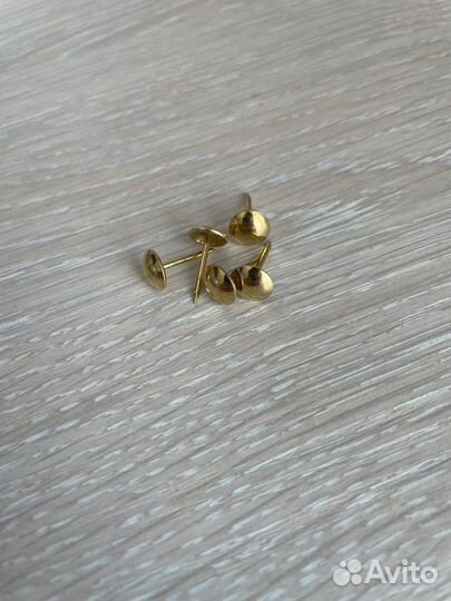 Гвоздевая металлическая лента - золото