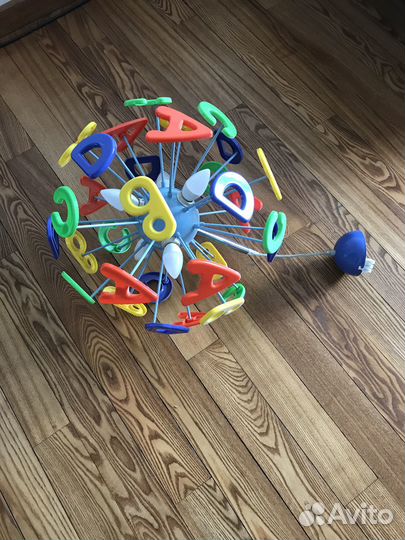 Люстра алфавит детская