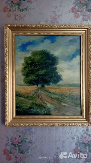 Картина маслом на холсте пейзаж