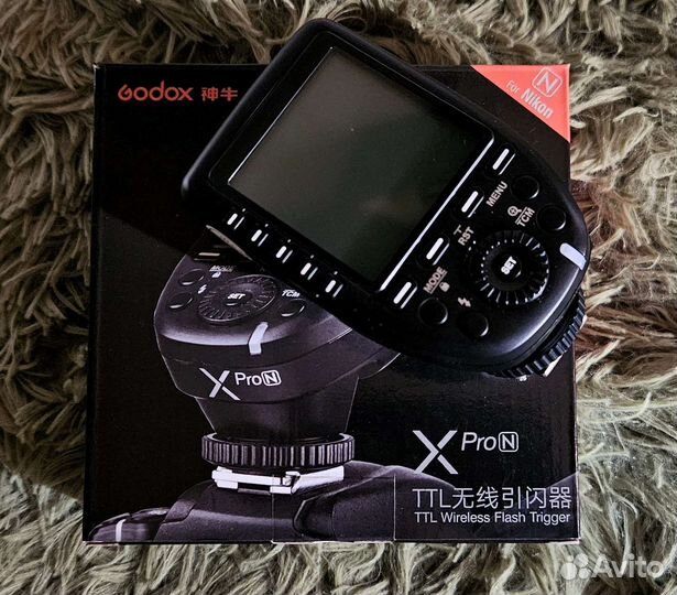 Радиосинхронизатор Godox Xpro-N TTL для Nikon
