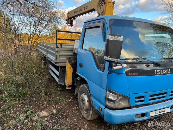 Isuzu Elf (N-series) с КМУ, 2007