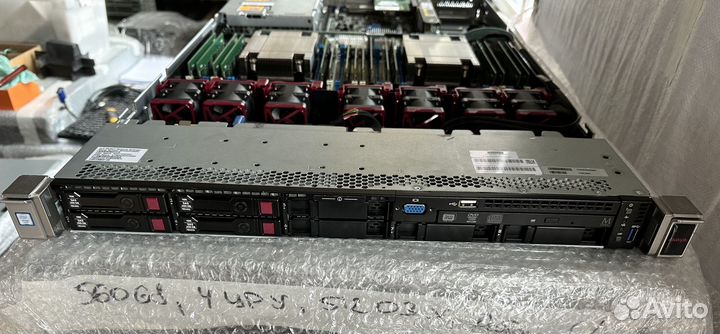 Сервер HP DL360 G9 2xE5-2640 16 Ядер 64GB SFF