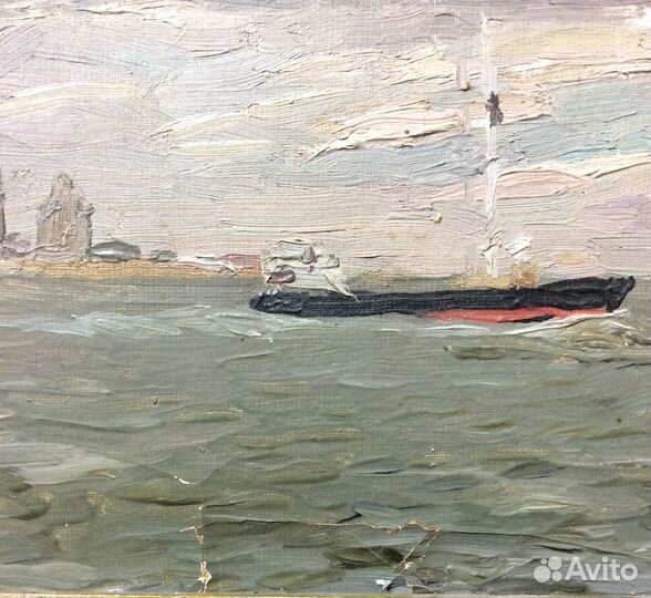 Картина. Волга под Астраханью. Кузнецов-Волжский М