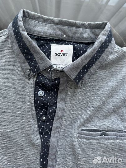 Поло мужское с коротким рукавом